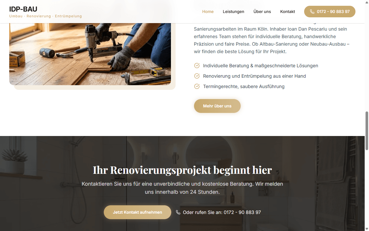 IDP-Renovierungen – Screenshot 3